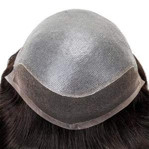 Dura Skin LF | 0.08 mm Thin Skin Hair System With French Lace Front - OneHead Hair Solutions